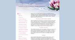 Desktop Screenshot of dharmacare.com